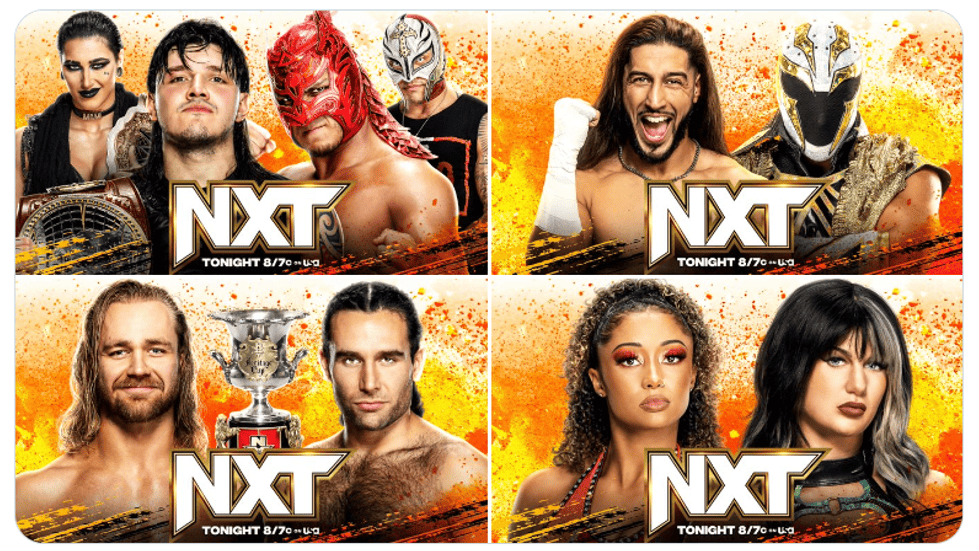 NXT August 8 2023 match card preview