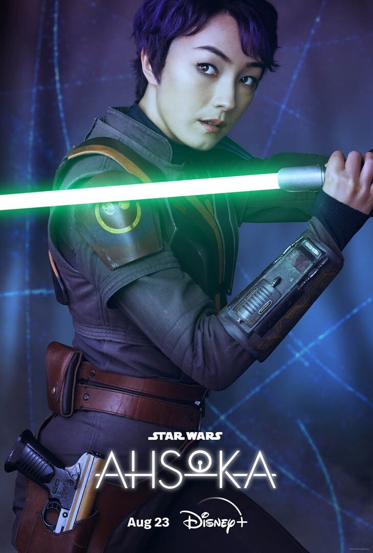 Star Wars Ahsoka Season 1 Disney Plus character poster 2 Sabine Wren