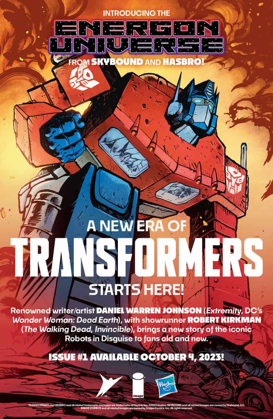 Transformers #1 spoilers D
