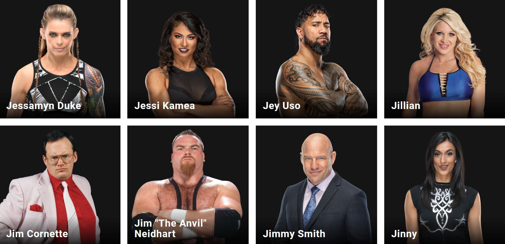 WWE Alumni page Jey Uso