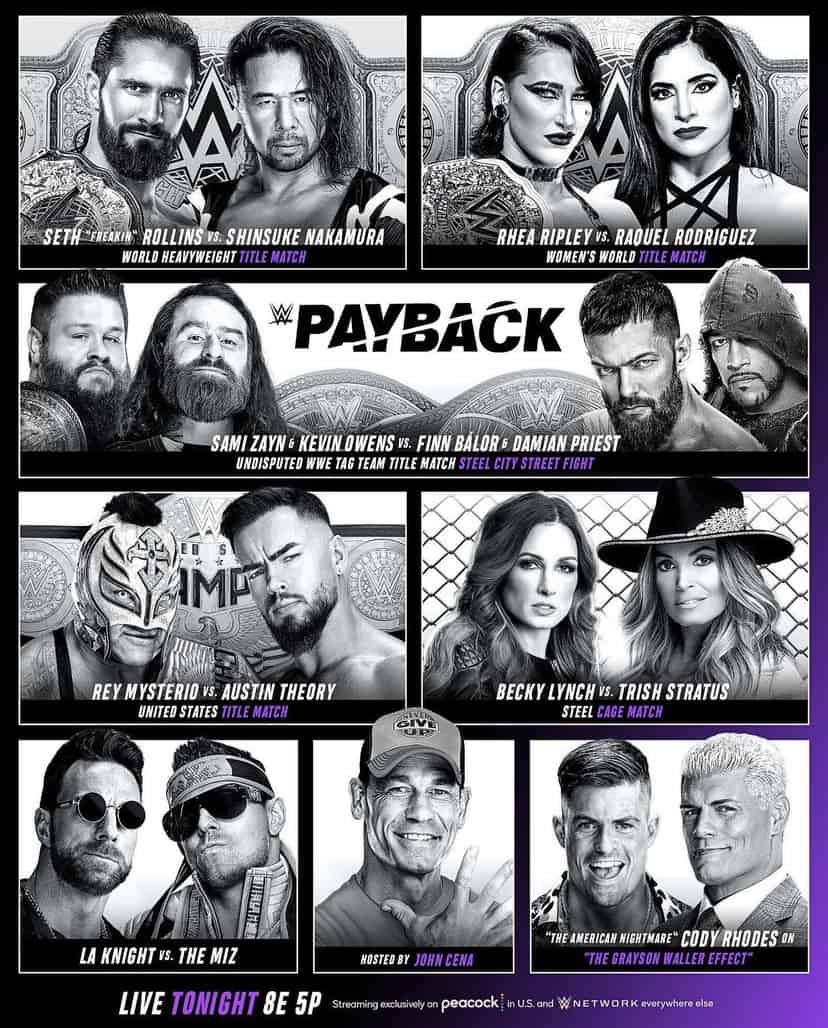 WWE Payback 2023 Spoilers Sees 1 Of 4 New Champions Crowned! Plus Jey