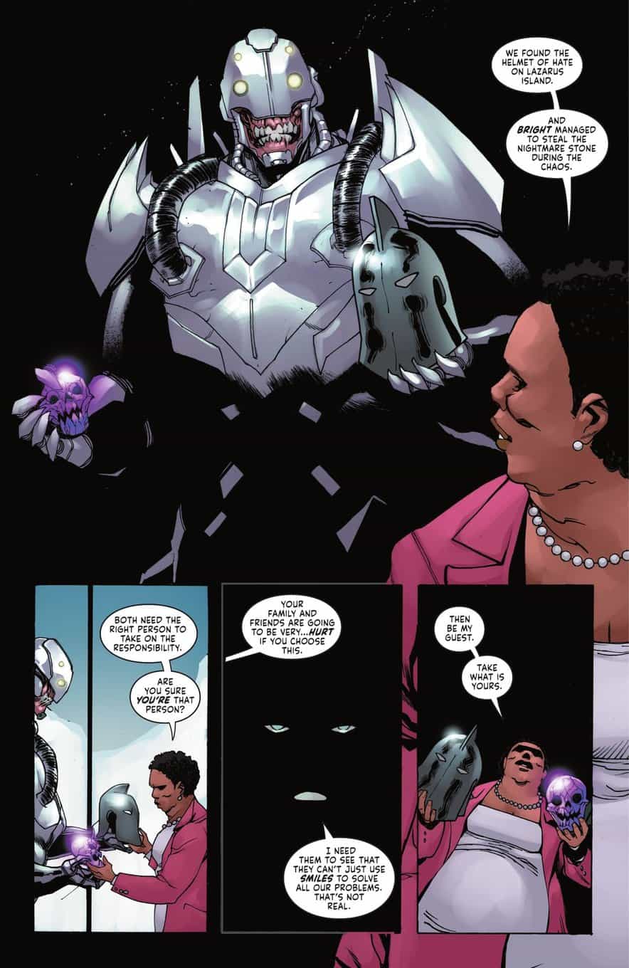 Knight Terrors Night's End #1 spoilers 27 Doctor Hate