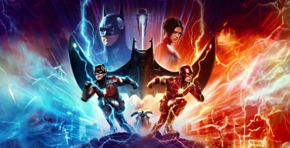The Flash Movie Banner Batman Supergirl